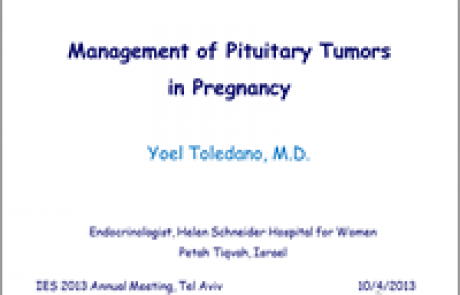 Management of Pituitary Tumors in Pregnancy